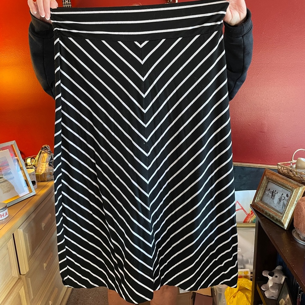 FADED GLORY midi circle skirt